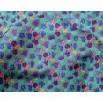 thumbnail image 5 of oneOone Silk Tabby Turquoise Blue Fabric Cactus Fabric For Sewing Printed Craft Fabric By The Yard 42 Inch Wide, 5 of 6