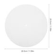 thumbnail image 2 of OULII Tapis de Protection en Vinyle pour Plateau Tournant Protège des Rayures 1Pcs, 2 of 6