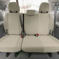 thumbnail image 4 of For Toyota Sienna 2011-2020 FH Group Neoprene Waterproof Custom Fit Car Seat Covers - Full Set Solid Beige, 4 of 10