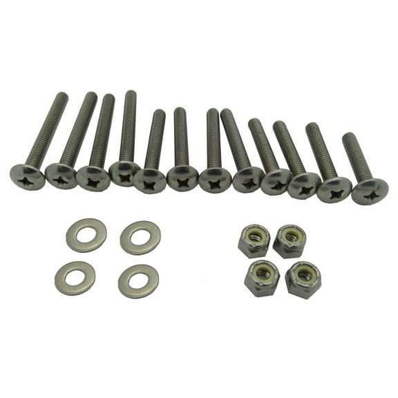 Cannon Downrigger Universal Stainless Steel Mounting Kit (62112)