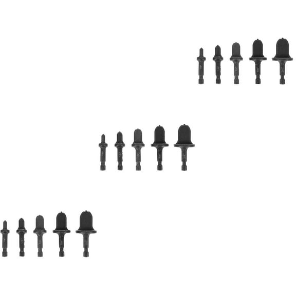 3 Pieces Expander Hole Brake Line Flaring Tool Kit Soldering Black