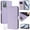 Lightpurple, variant on Decase Solid Wallet Case for Samsung Galaxy Note 20,Rugged 3 Card Slots Kickstand Folio Cover,Shockproof TPU+Leather Hybrid Magnetic Closure Protective Flip Cover for Note 20,Black