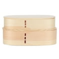 thumbnail image 2 of Wood Bento Box, Japanese Style Wooden Lunch Box Double Layer Bento Lunch Container with Divider for Students Workers Home Kitchen Travel Picnic, 2 of 7