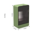 thumbnail image 4 of Jabonera con tapa, soporte de pared para caja de jabón, jabonera sin perforación, bandeja de drenaje extraíble para fregadero, ducha, baño, cocina, 2 uds., 4 of 5