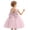 style-03 Pink, variant on JUMEYU Baby Girl Formal Dress Girls A-Line Halter Dress Junior Bridesmaid Flower Girl Flowy Chiffon Maxi Dresses Wedding Party Pageant Gown 5T 6T (Khaki,5-6 Years)