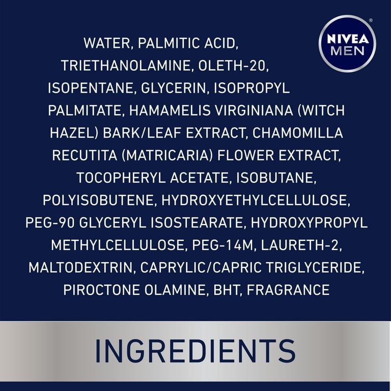 4 Pack - NIVEA FOR MEN Sensitive, Shaving Gel 7 oz - Walmart.com