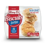 Mary B's Jumbo Buttermilk Biscuits, 35 oz, 10 Count (Frozen)