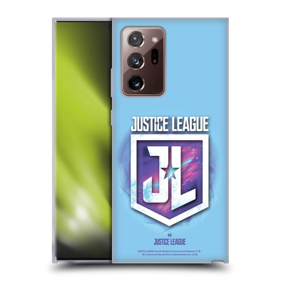 Head Case Designs Officially Licensed Justice League Movie Logos JL Badge 2 Soft Gel Case Compatible with Samsung Galaxy Note20 Ultra / 5G