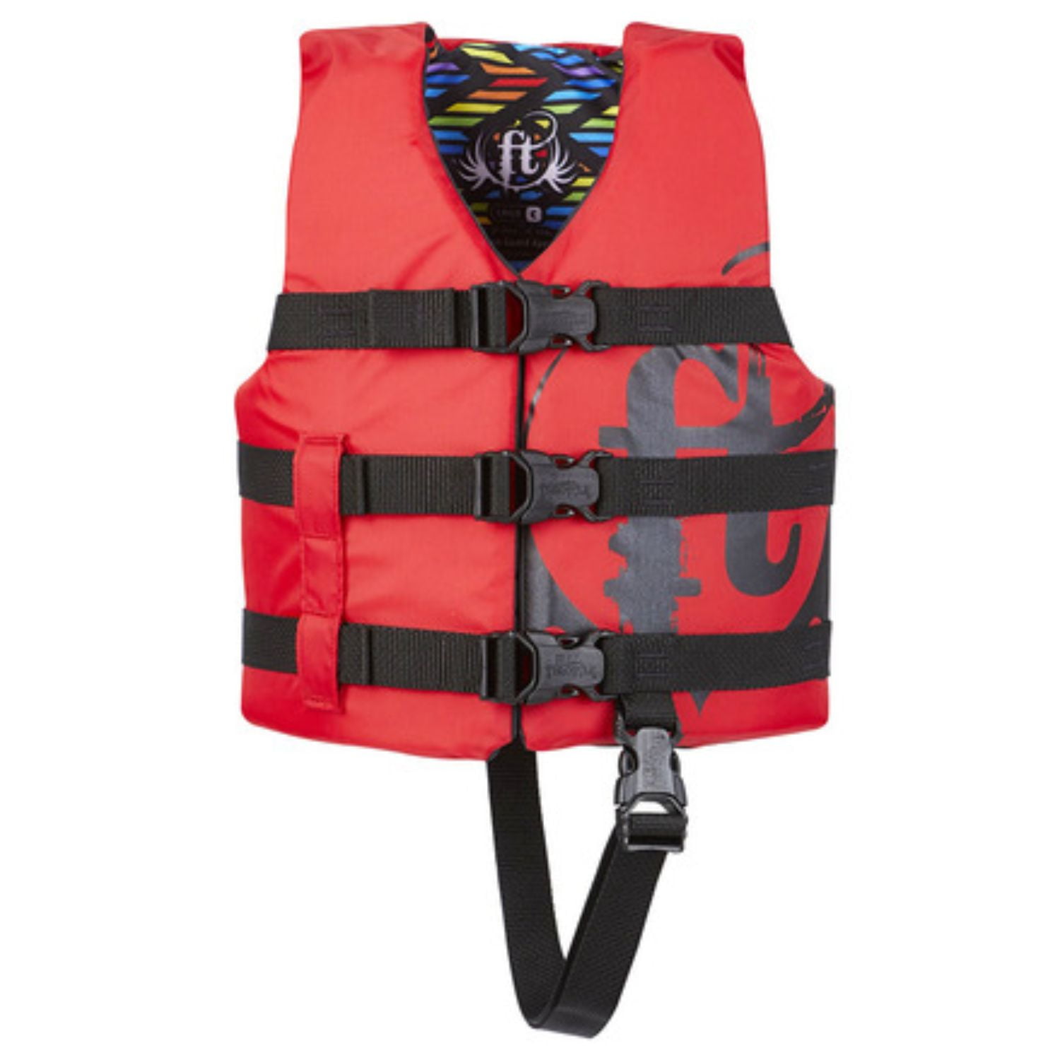 Full Throttle Child Life Jacket NylonRed