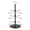 Black, variant on 12 Drinks Cocktail Tree Stand, Wine Glass Flight Tasting Display for Drinks, 3 Tier, Champagne, Cocktails, Martini, Margarita Cups at Weddings, Bridal Shower, Mimosa Bar Parties & Events