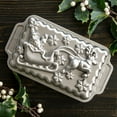 thumbnail image 5 of Nordic Ware Santa's Sleigh Loaf Pan, 5 of 6