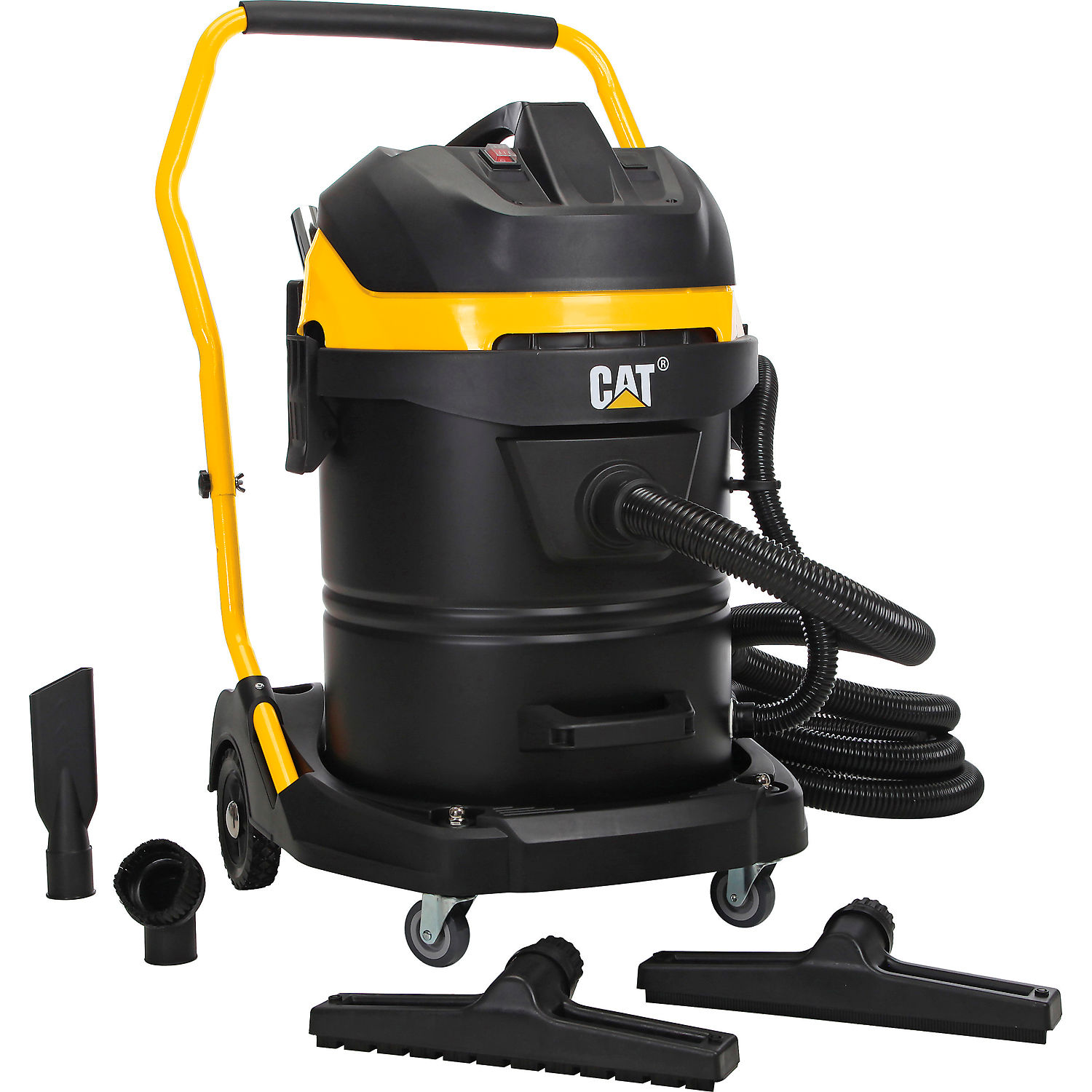 Cat Stainless Steel Wet/Dry Shop Vacuum, 16 Gallon Capacity