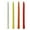 Multicolor, variant on 4pcs Set Spiral Taper Candle 9.8in Thread Conical Colorful Unscented Candles for Wedding Holiday Party Banquet Table Decor