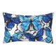 thumbnail image 1 of Balery Blue and White Butterflies Funda de Cojín Estampada, Regalos para Mujeres, Regalos de Amor para Ella, Regalos para Novia o Esposa, Funda de Almohada-16"x24", 1 of 6