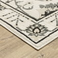 thumbnail image 2 of Oriental Weavers Raylan Area Rug - RAY03 - 2'3" x 7'6" - in Ivory/ Gray - Vintage Inspired, Stain Resistant, Family and Pet Friendly , Entryway, Hallway Runner Rug, 2 of 5
