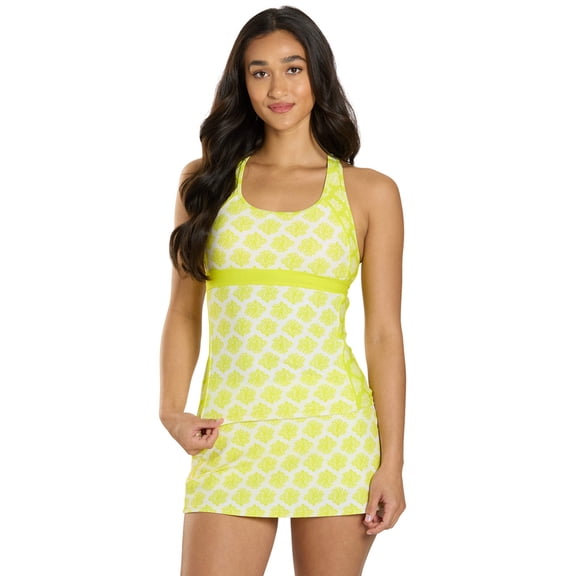 Sporti Active Coral Bloom Racerback Tankini Top