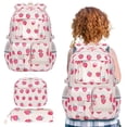 thumbnail image 1 of Miyuadkai Claerance! Backpack C, Strawberry Print Backpack Aesthetic Nylon Rucksack Cute Backpack Set Casual Daypack, 1 of 6