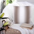 thumbnail image 3 of 24x24 Pillow Covers Set of 2, White Brown Throw Pillow Covers Decorative Couch Cushion Case, Modern Gradient Vertical Stripes Geometric Microfiber Square Pillowcases for Bedroom Car Living Room, 3 of 7