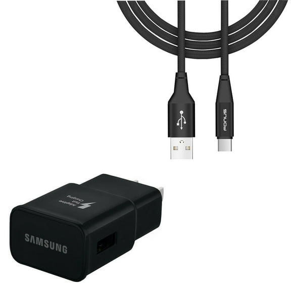 Fast Home Charger for Google Pixel 8/7/6/Pro/7a Phones - Type-C 6ft USB Cable Quick Power Adapter