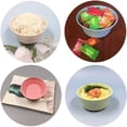thumbnail image 3 of YOPTOP Wheat Straw Fiber Bowl, Eco-Friendly Premium Mini Lightweight Child Bowls, Thick Soup Bowl, Baby Feeding Bowls, Wheat Straw Dinnerware Sets Dishwasher Safe for Family Kids Elderly Young, 4PCS, 3 of 7