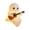 A, variant on Cute Ghost Reading Guitar Night Light Halloween Desktop Figurine Table Lamp Bedroom Office Home Decor Ornament