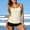 *Yellow, variant on ClodeEU Women's Printed Round Neck Backless Bikini Set with Built in Pads ,Two-Piece Swimsuit Yellow,Womens Plus S