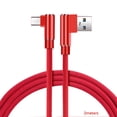 thumbnail image 2 of Línea de datos tejida de nailon con codo doble de 1/2/3 metros para Android USB 3.0 Cable de datos de teléfono Cable de repuesto sidaley DZ4347-14, 2 of 2