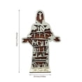 thumbnail image 3 of Regalo familiar de Semana Santa de Pascua, decoración de escena de resurrección de Pascua, recuerdo de Semana Santa de Pascua de madera, decoración única hecha a mano para el hogar familiar., 3 of 5