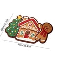 thumbnail image 6 of KKOUHVY Christmas Rug, Non-slipped & Absorbent Christmas Door Mat, Super Soft Cozy Cabin Xmas Front Door Rug for Indoor Entryway, 24x36 inch, 6 of 6