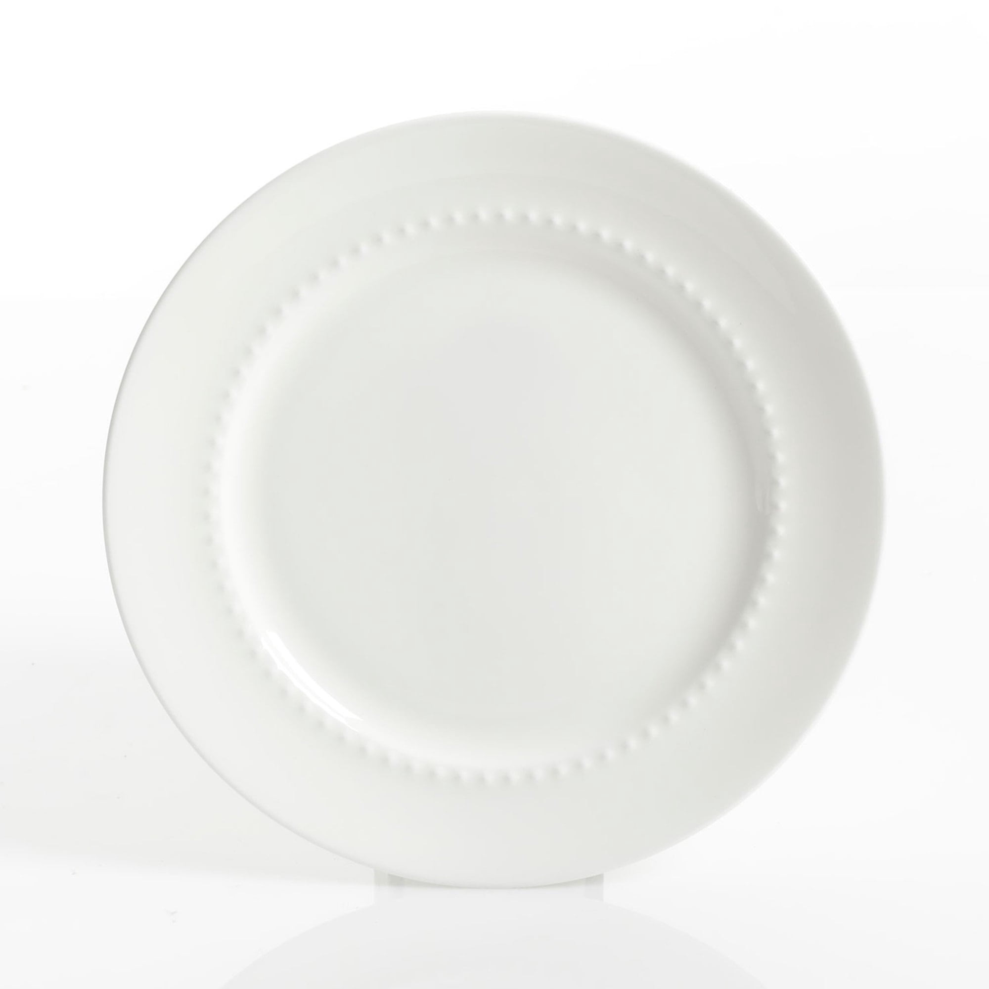 Gibson Elite Gracious Dining 16pc Bone China Double Bowl Dinnerware Set in White