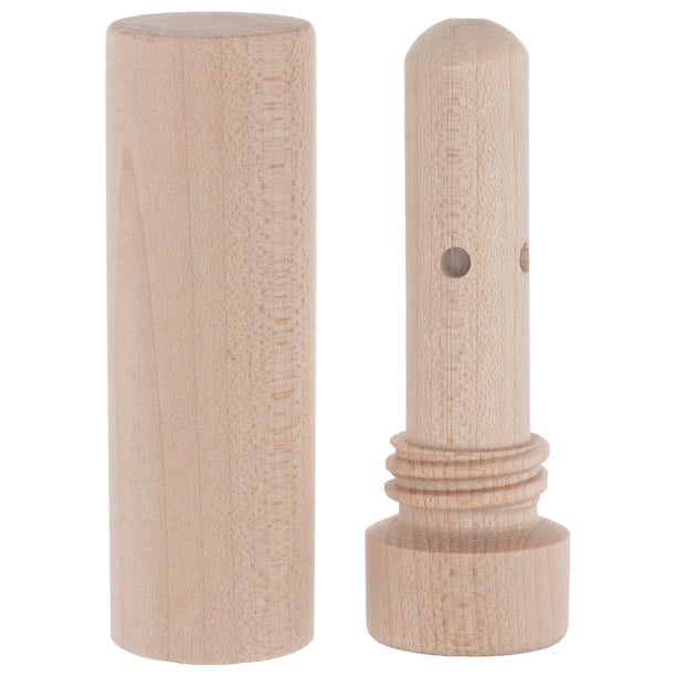 1pc de madera inhalador inhalador de aceite esencial inhalando el tubo de fragancia portátil de palo