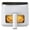 White, variant on Casabay 4 QT Air Fryer with Viewing Window, 1500W 8-in-1 Electric Hot Air Fryer Oven, Digital Display, Compact Multi-Functional Cooker for Home Kitchen, Gray