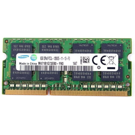 SAMSUNG Memory 8GB 2Rx8 PC3L-12800S-11-13-F3 RAM M471B1G73EB0-YK0 ( Used Like New )