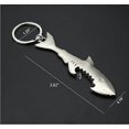 thumbnail image 2 of 4-Piece Shark Shaped Bottle Opener, Outdoor Bottle Opener. Portable Keychain Shark Shaped Bottle Opener For Camping And Travel, 2 of 5