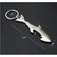 thumbnail image 2 of 4-Piece Shark Shaped Bottle Opener, Outdoor Bottle Opener. Portable Keychain Shark Shaped Bottle Opener For Camping And Travel, 2 of 5