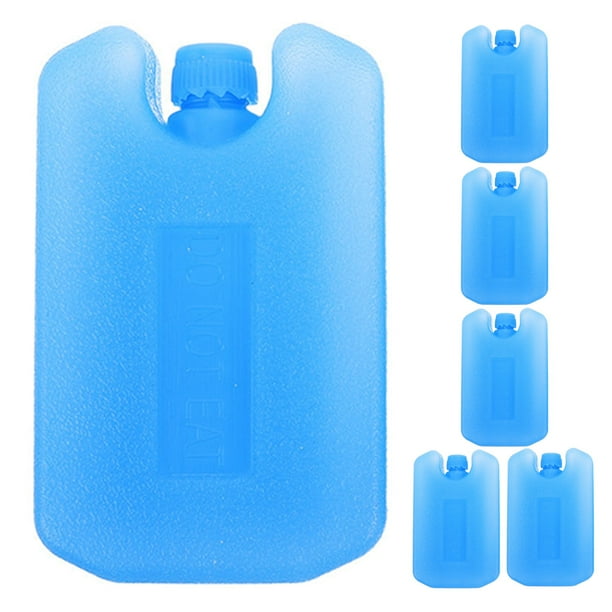 GOOHOCHY 12 paquetes de hielo para acampar: bloques de congelación recargables para neveras portátiles - Paquetes fríos reutilizables grandes para picnics, barbacoas y aventuras al aire libre