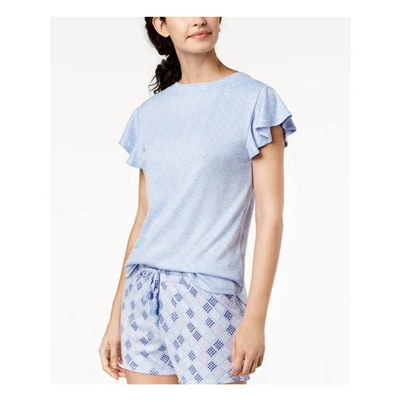 ANDE Intimates Blue Sleepwear Shirt Plus Size: XL