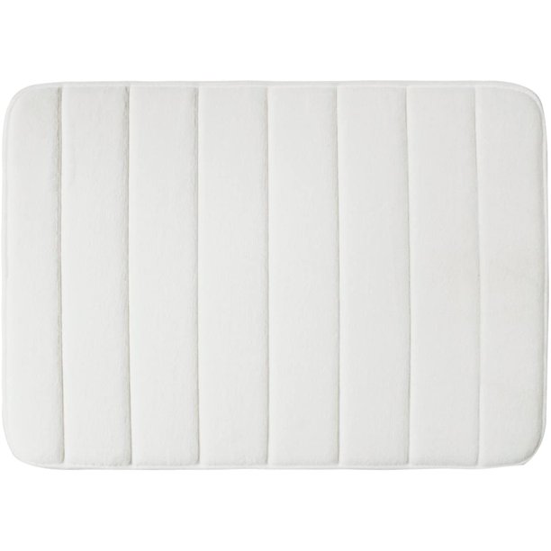 Memory Foam Bath Mat Soft Microfiber Bath Mat for Bathroom, Non Slip