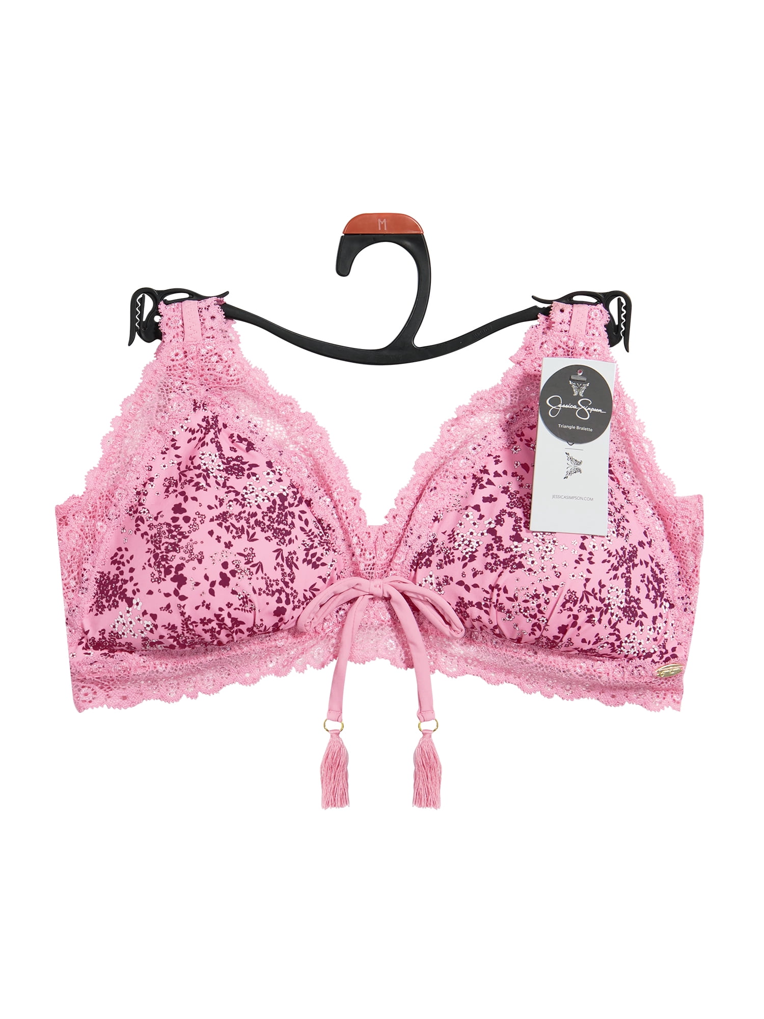 Jessica Simpson Women's Micro Lace Bralette, Size S-XXXL