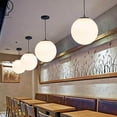 thumbnail image 4 of Modern Style Lamp Durability Guaranteed Easy Craft Glass Replace Ball Lamp Exquisite Craft Cover ABS Round Non-deformable Replace Multicolor White 12cm, 4 of 9