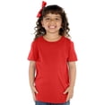 thumbnail image 2 of Kavio! Toddlers Crew Neck Short Sleeve Tee (Same TJP0494) Red 2T, 2 of 2
