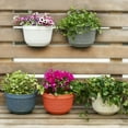 thumbnail image 1 of Flowerpot Fade-less Fall-resistant Ornamental Drain Hole Eco-friendly Plant Pot Plant Accessories Atrovirens L, 1 of 13