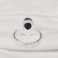 thumbnail image 5 of Natural Amethyst Ring, Rough Amethyst Gemstone Ring, February Birthstone, Crown V Ring, 925 Sterling Silver, Womens Ring, Christmas, Thanksgiving, Handmade, Statement Jewelry, Rough Gemstone Jewelry, 5 of 5