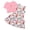 Butterfly Pink, variant on Girls Dresses Sleeveless Summer Dress with Cardigan for Kids Casual, 7-8 Years