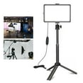 thumbnail image 6 of LED Video Light Kit 8inch Dimmable Photography LED Fill Light Panel with Adjustable Tripod Stand for Video Recording, 6 of 8