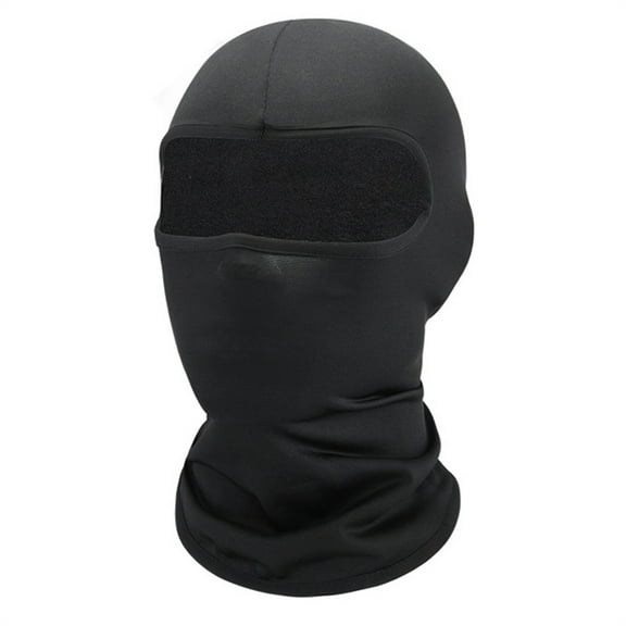 YROHGKPN Halloween Black Robber Head Covering Party Holiday Winter Warm Hat