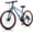 Blue, variant on ICEEIF 20/24/26 Inch Mountain Bike, 21-Speed MTB Bicycle with Suspension Fork, Dual Disc Brakes, Internal Cable Routing Frame, 2.125" Anti-Slip Tires, Bike for Teens and Adults