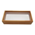 thumbnail image 2 of deevoka Wood Shadow Box Frame Dried Flower Display Case DIY Gifts Floating Picture Frame A4, 2 of 9