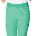 thumbnail image 5 of Urbane Women's Performance Modern Tailored Fit Fade Resistant 4 Pockets Pull On Cargo Scrub, Style 9251, 5 of 7