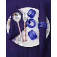 thumbnail image 2 of DAMAIE Anneaux pour Serviettes Faits à la Main, Ensemble de 4 pour Décoration de Table à Manger, Bleu, 2 of 7